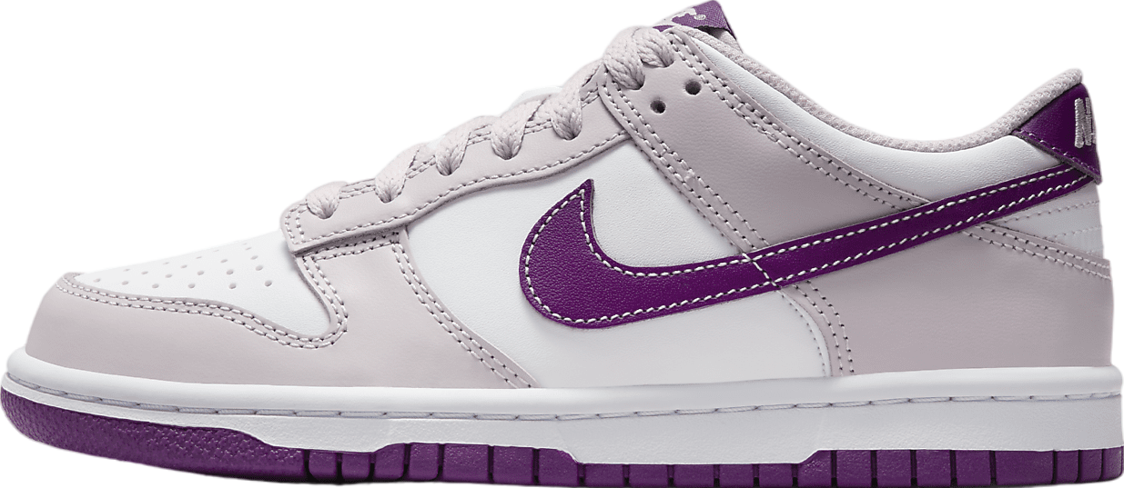 Nike Dunk Low GS White / Platinum Violet - Apr 2024 - FB9109-104