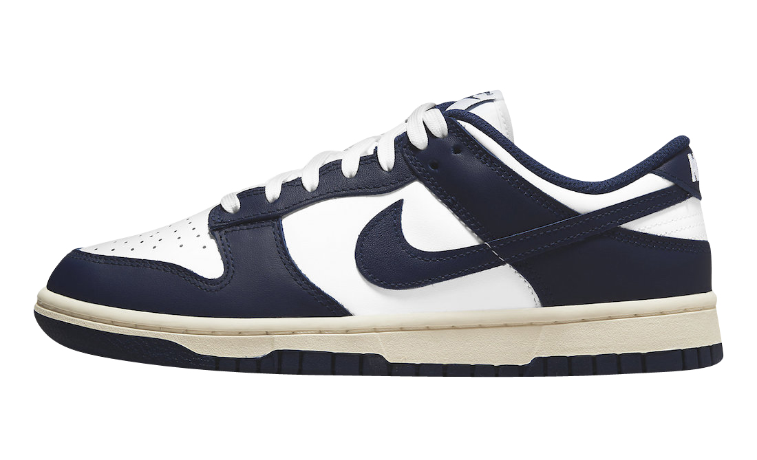 Nike Dunk Low WMNS Vintage Navy - Mar 2022 - DD1503-115 - KicksOnFire.com