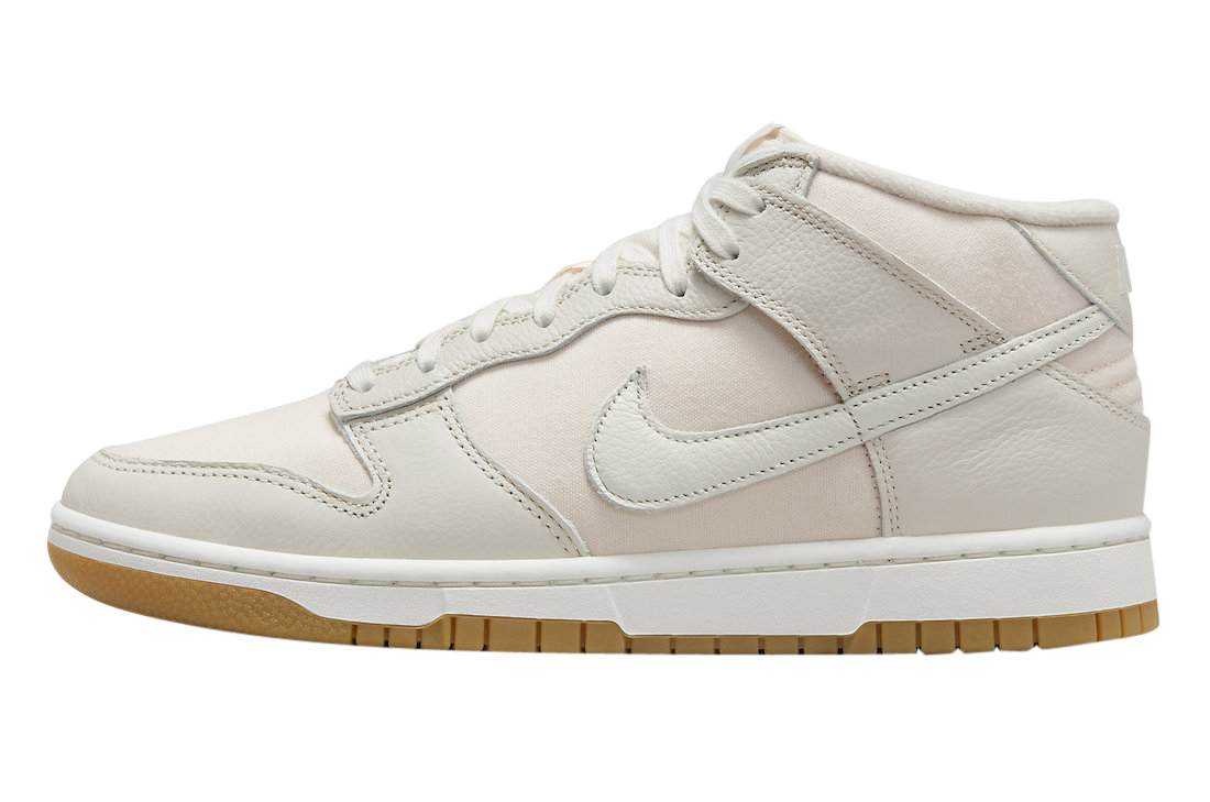 Nike Dunk Mid Cream Canvas