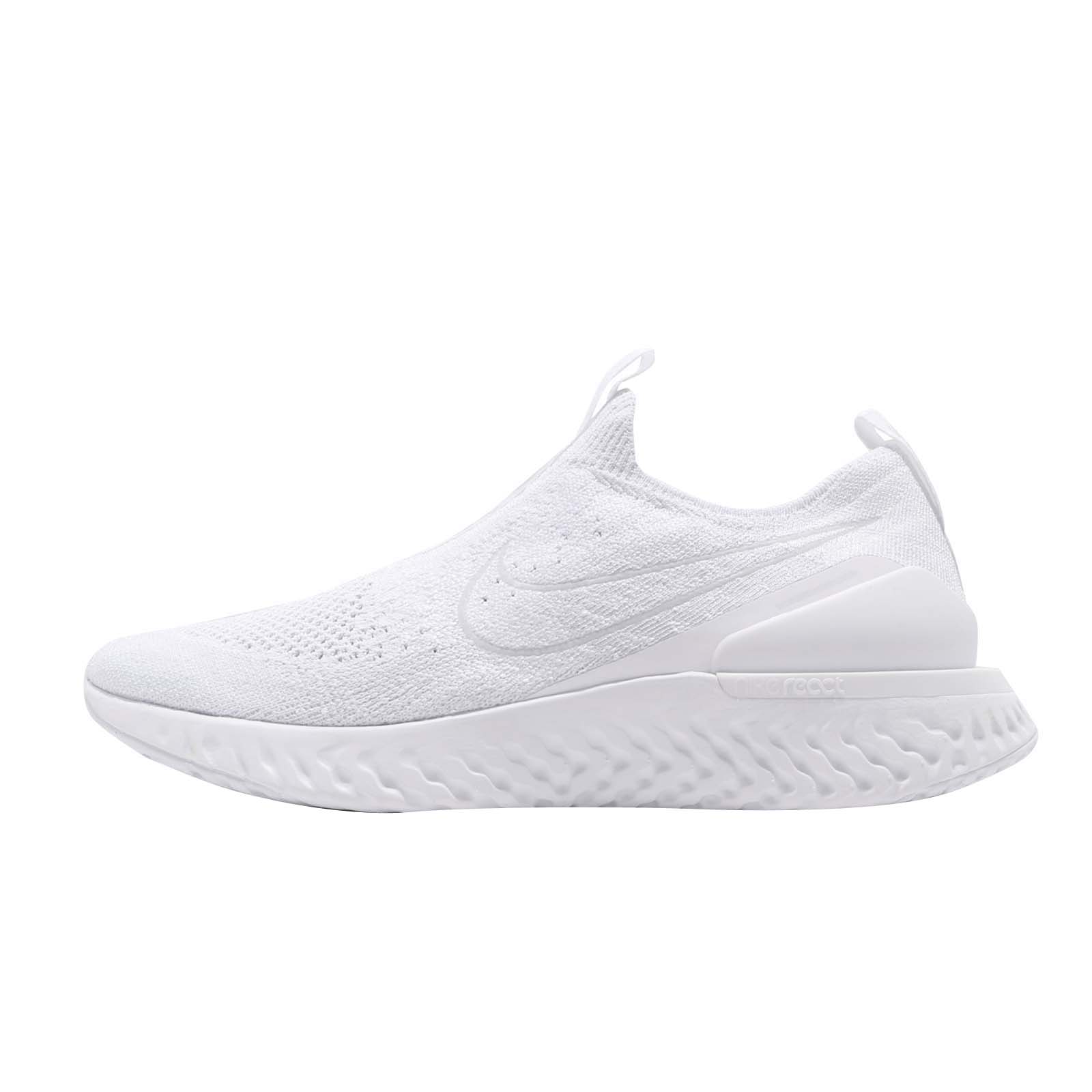 Nike Epic Phantom React Flyknit White Pure Platinum