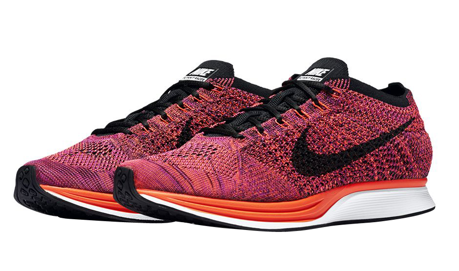 Nike flyknit red and black deals