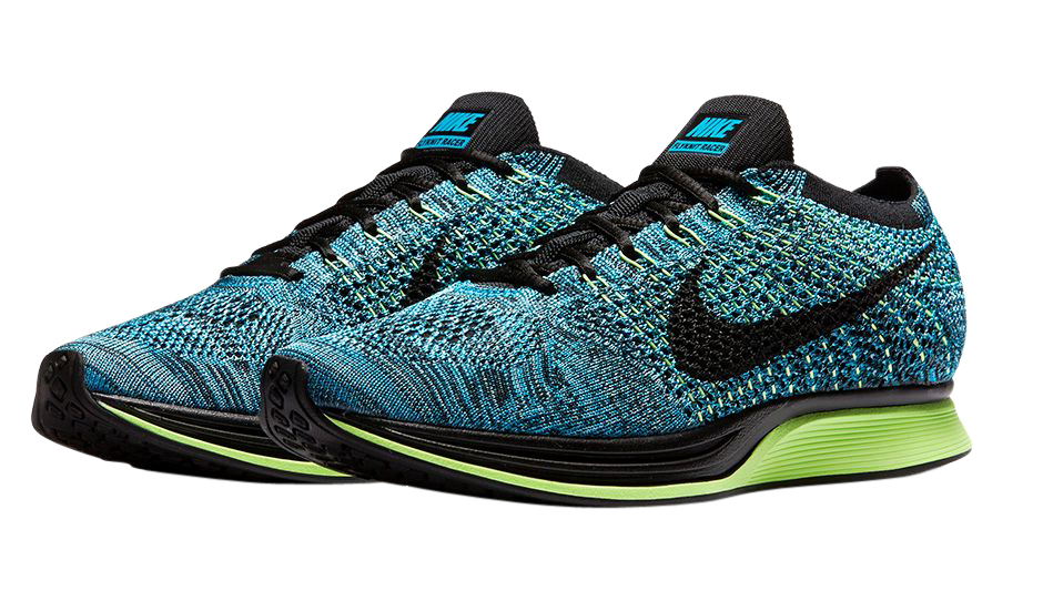 Nike Flyknit Racer - Blue Gecko