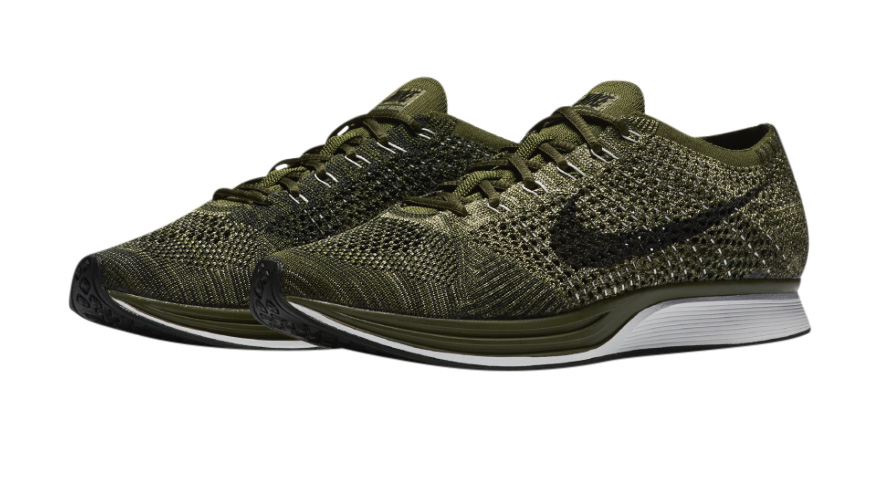 Nike Flyknit Racer Rough Green