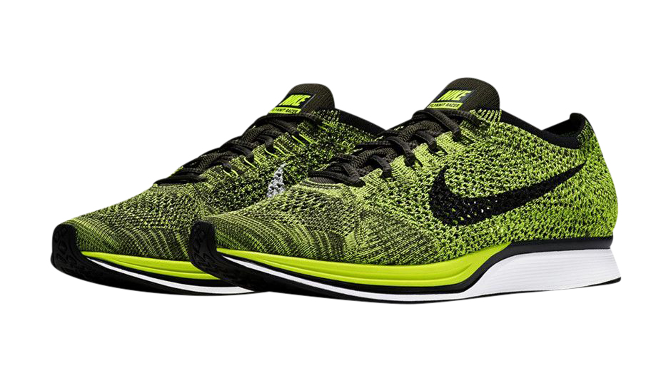 Nike Flyknit Racer - Volt