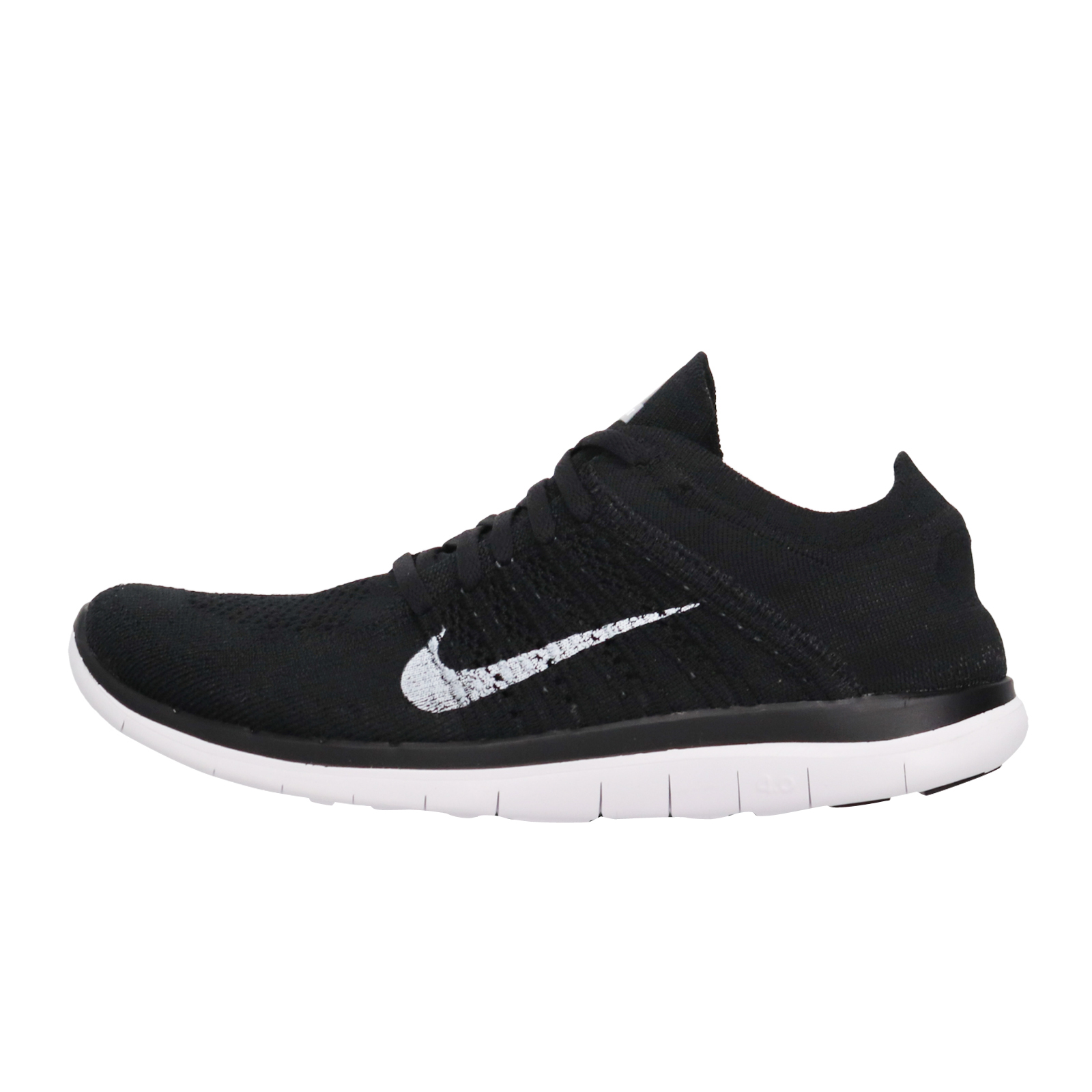 Nike Free Flyknit 4.0 Black White Dark Grey