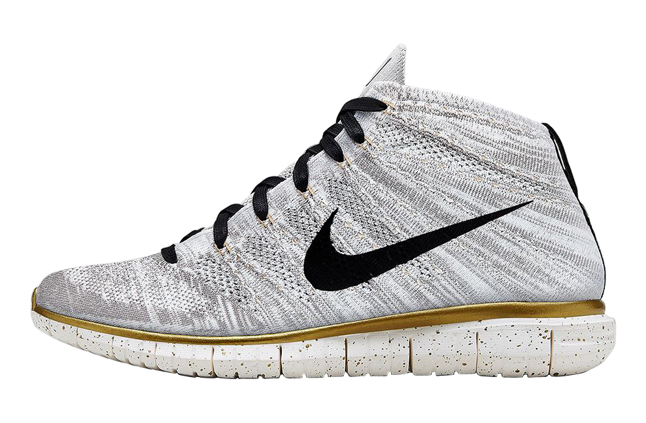 Nike Free Flyknit Chukka - Gold Hypervenom