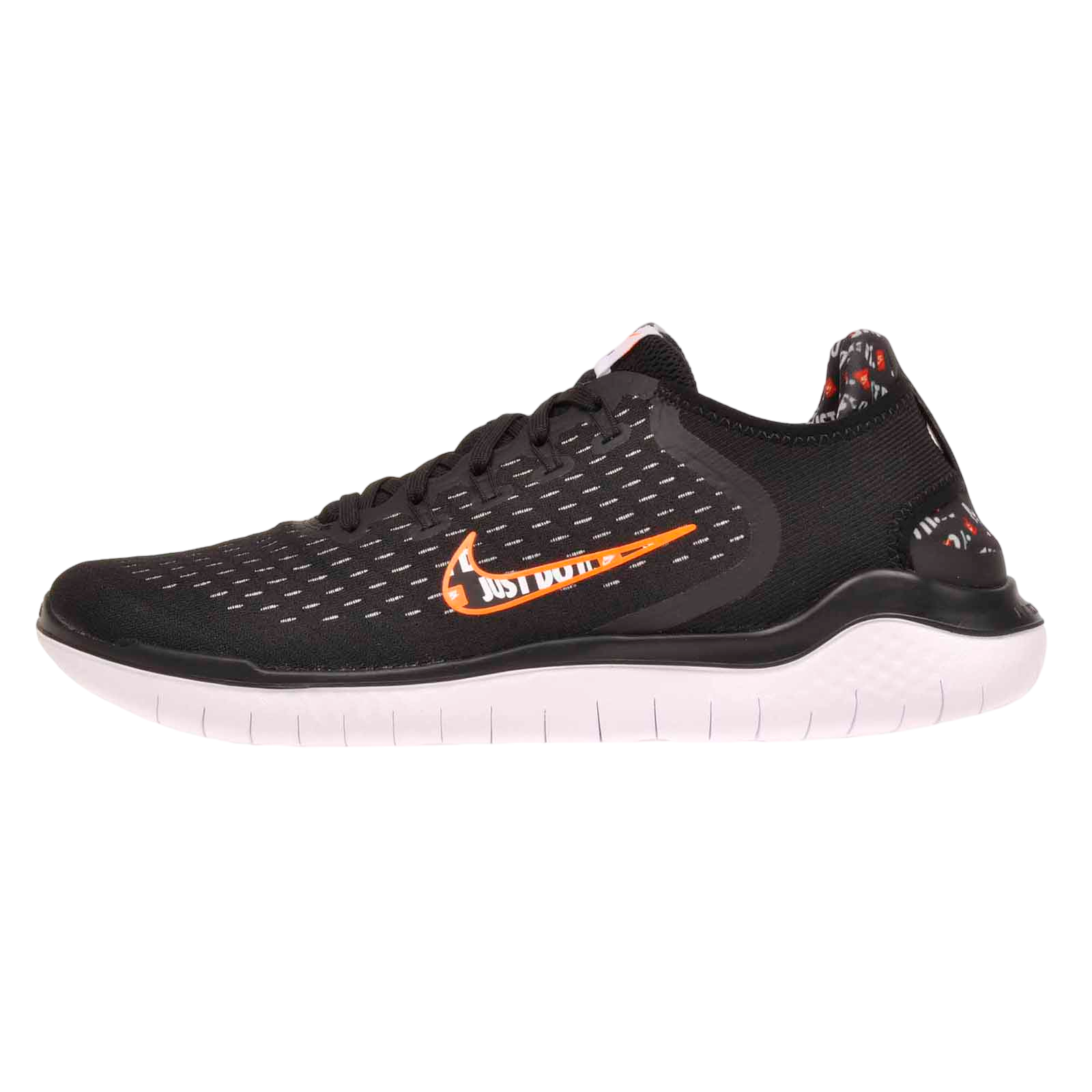 Nike Free RN 2018 Black / Total Orange