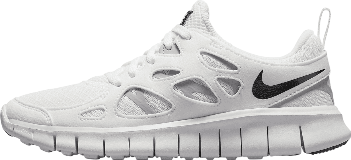 Nike Free Run 2 GS White / Wolf Grey