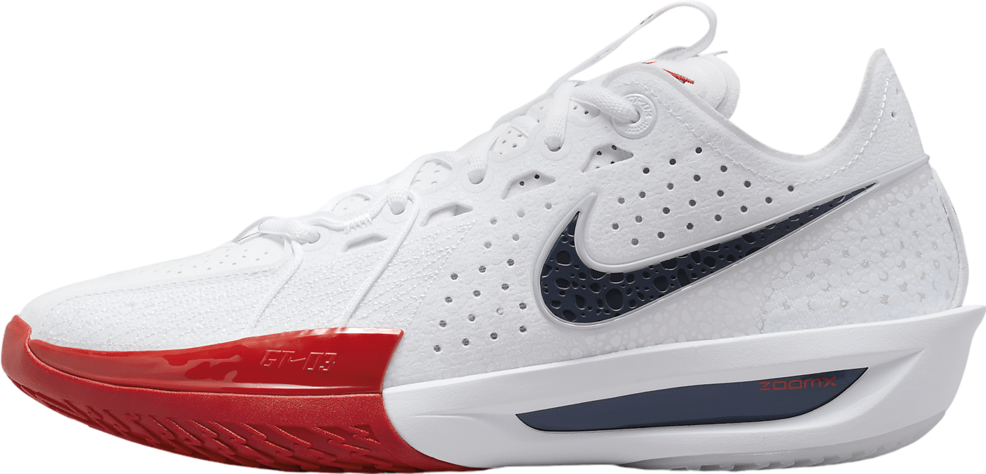 Nike GT Cut 3 White / Sport Red