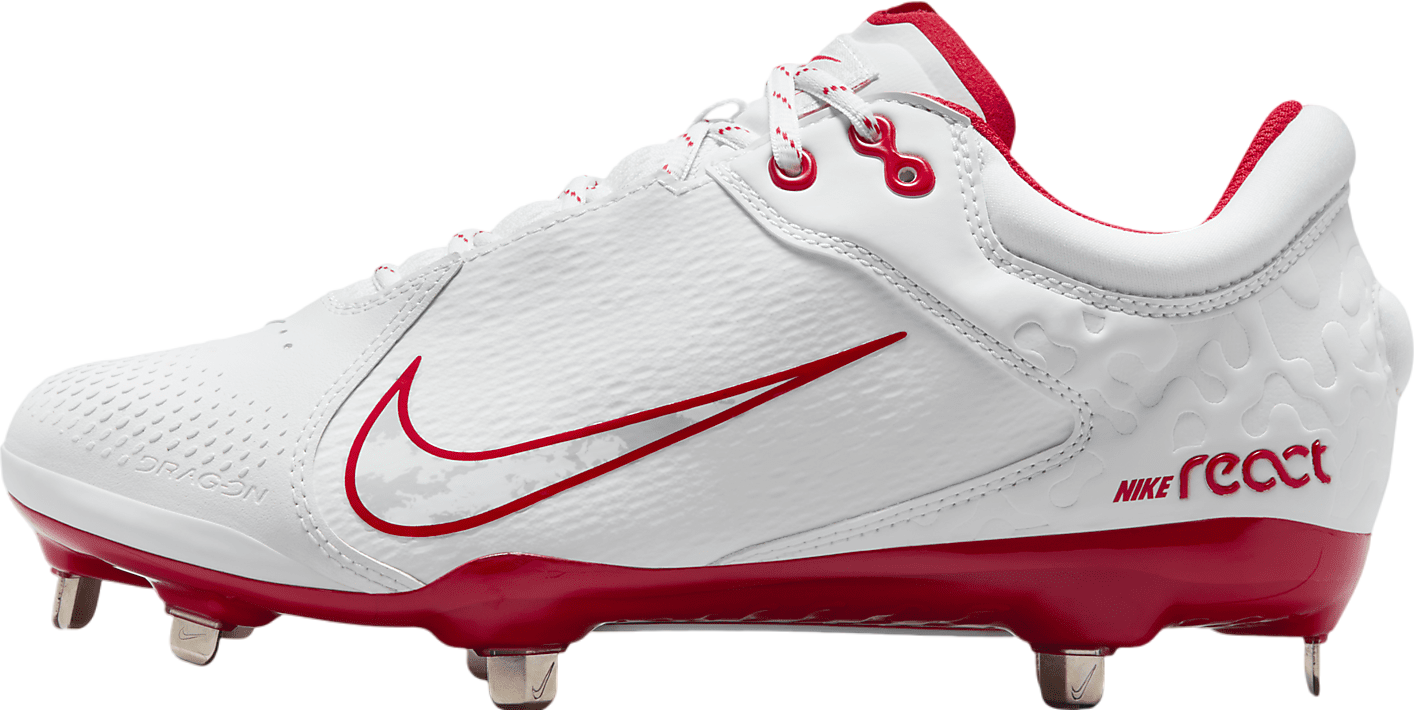 Nike Hyperdiamond 4 Elite WMNS White / Pure Platinum / University Red