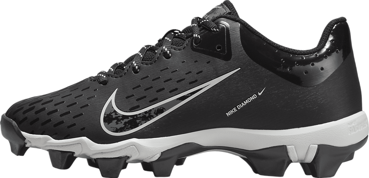 Nike Hyperdiamond 4 Keystone GS Black / Pure Platinum