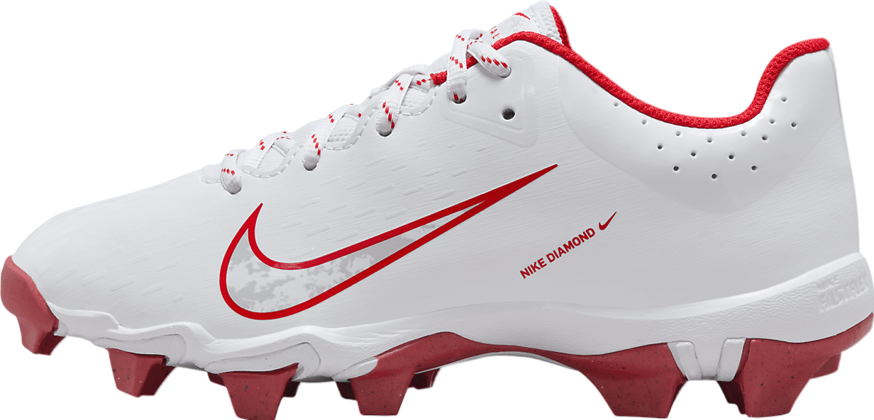 Nike Hyperdiamond 4 Keystone GS White / Pure Platinum