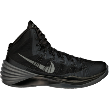 Nike Hyperdunk 2013 Black Metallic Silver Dark Grey Jul 2013 599537002 KicksOnFire