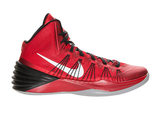 Nike Hyperdunk 2013 - University Red / Black - Wolf Grey