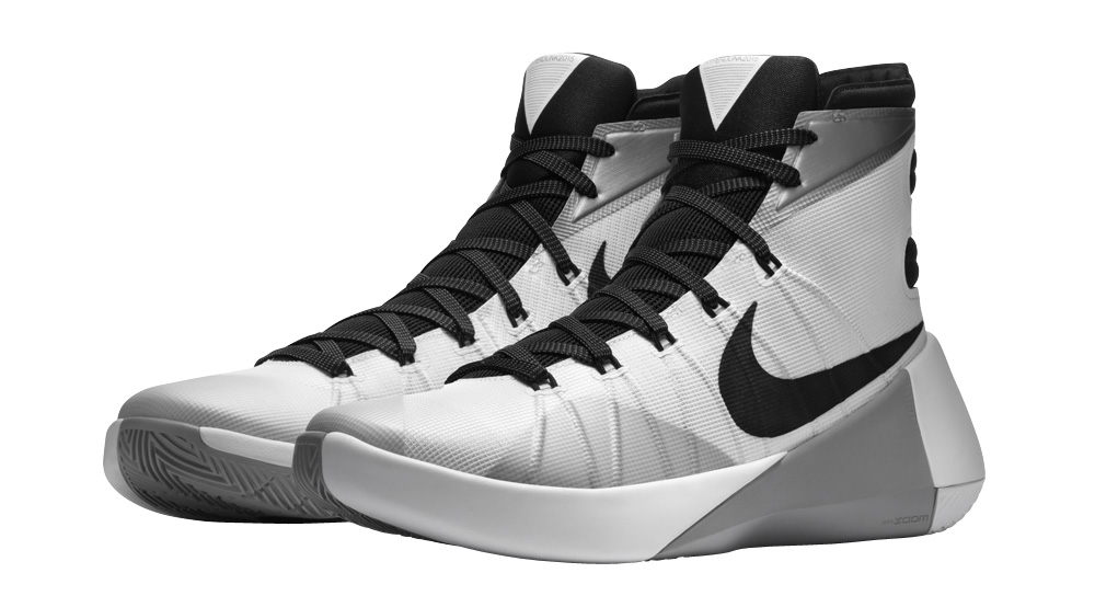 Nike HyperDunk 2015 - White / Metallic Silver