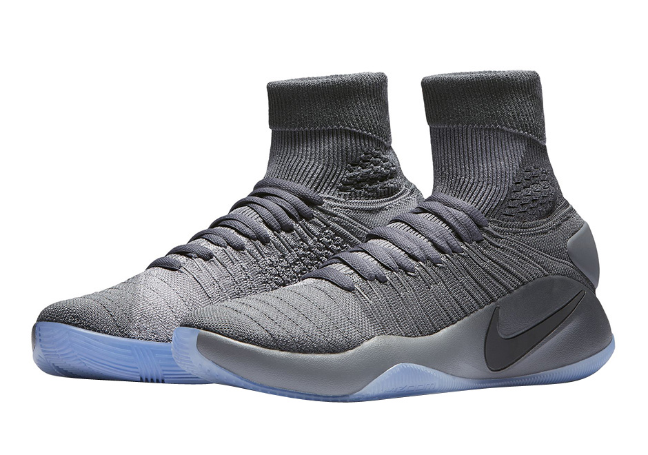 Nike Hyperdunk 2016 Flyknit Dark Grey