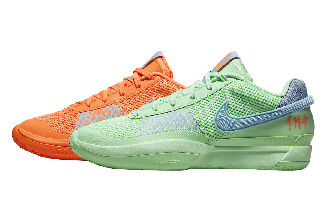 Nike Ja 1 Bright Mandarin Vapor Green