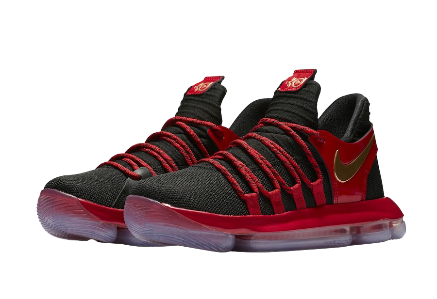 Nike KD 10 GS University Red