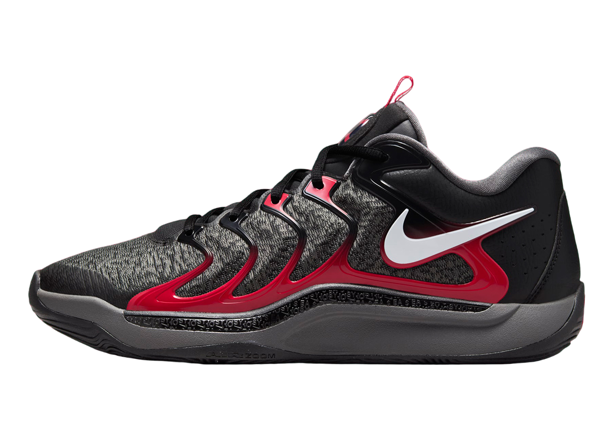 Nike kd red and black online