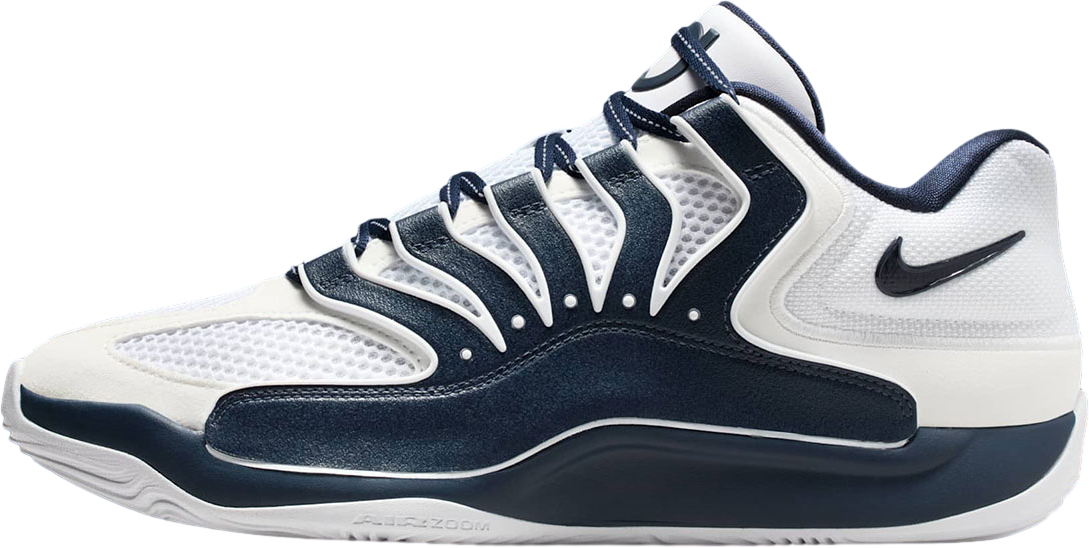 Nike KD 18 Team Bank White / Black - Aug 2025 - IM0634-100