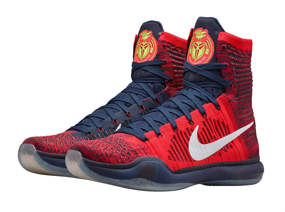 Nike Kobe 10 Elite High University Red Nov 2015 718763614 KicksOnFire