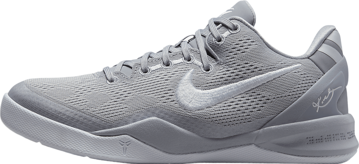 Nike Kobe 8 GS Wolf Grey / White