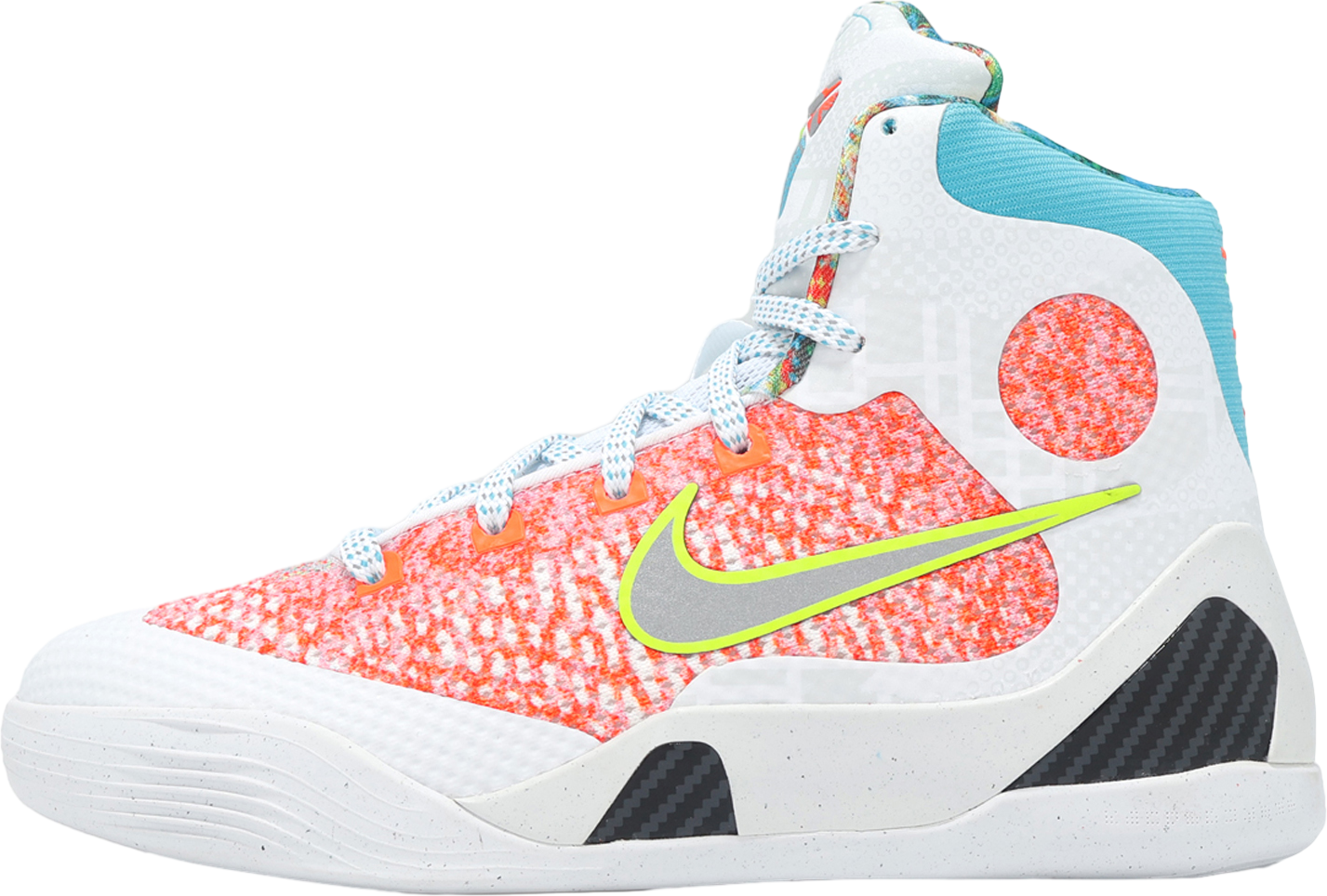 シューズ(男性用) Nike Kobe IX Elite High Protro Nike Kobe IX Elite High Protro GS White / Chlorine Blue