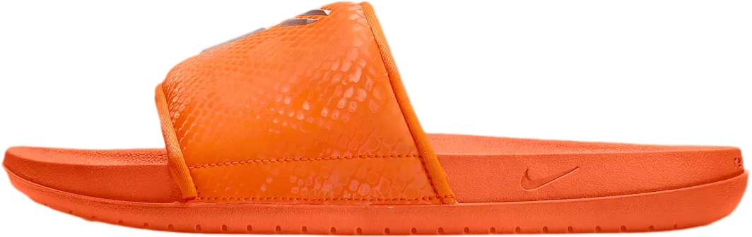 Nike Kobe Offcourt Slides Safety Orange / Metallic Silver - Jul