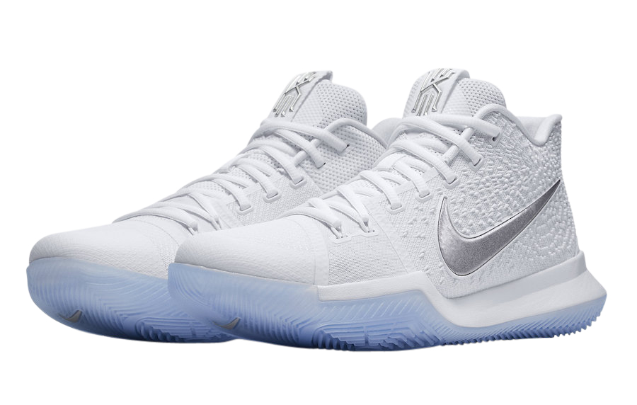 Nike Kyrie 3 White Chrome