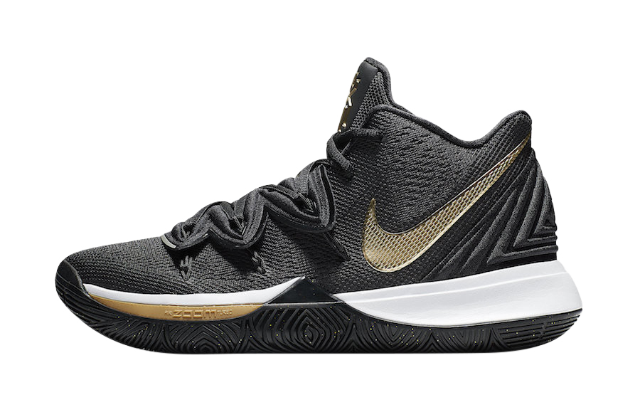 Nike Kyrie 5 Black Metallic Gold