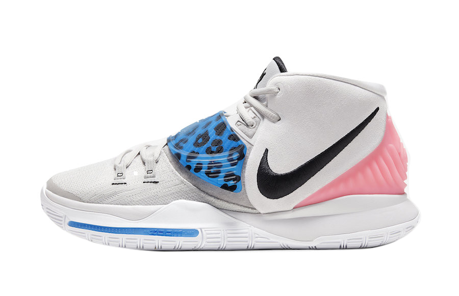 ジ*ン様 Nike Kyrie 6 ブラック/ホワイト/ブルー/ピンク Nike Kyrie 6 Vast Grey Blue - Feb 2020 - BQ4630-003 - KicksOnFire.com