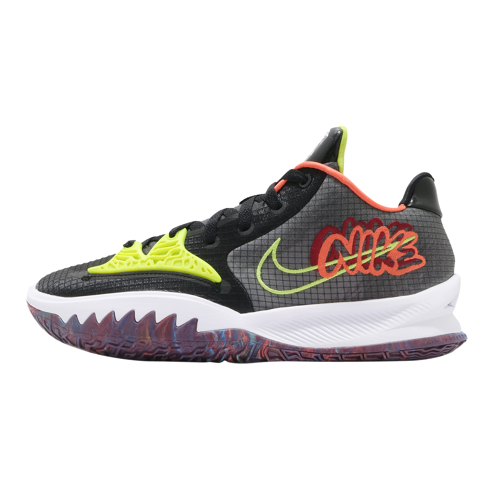 Nike Kyrie Low 4 Black Turf Orange