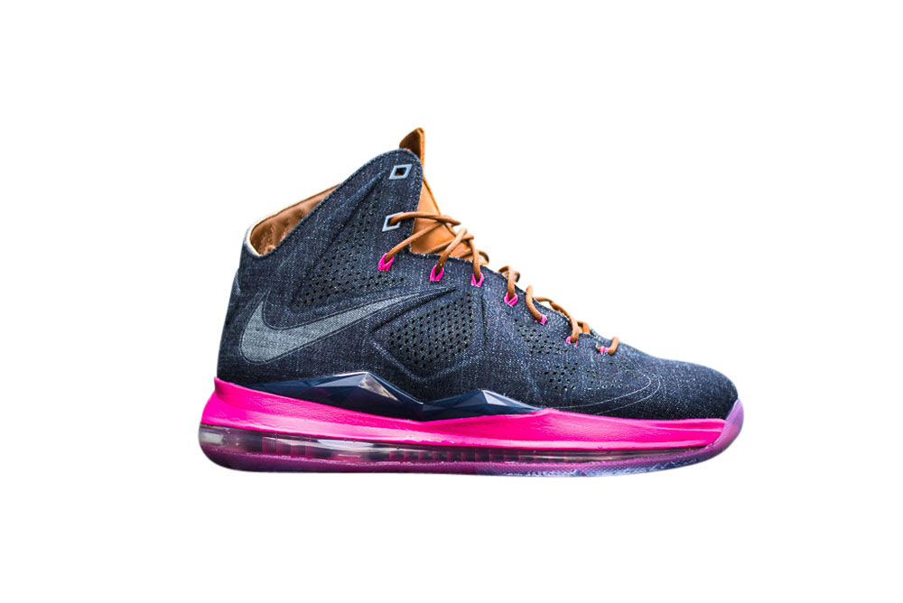 Nike LeBron 10 EXT Denim QS - Denim