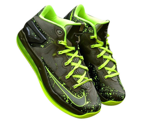 lebron 11 neon green