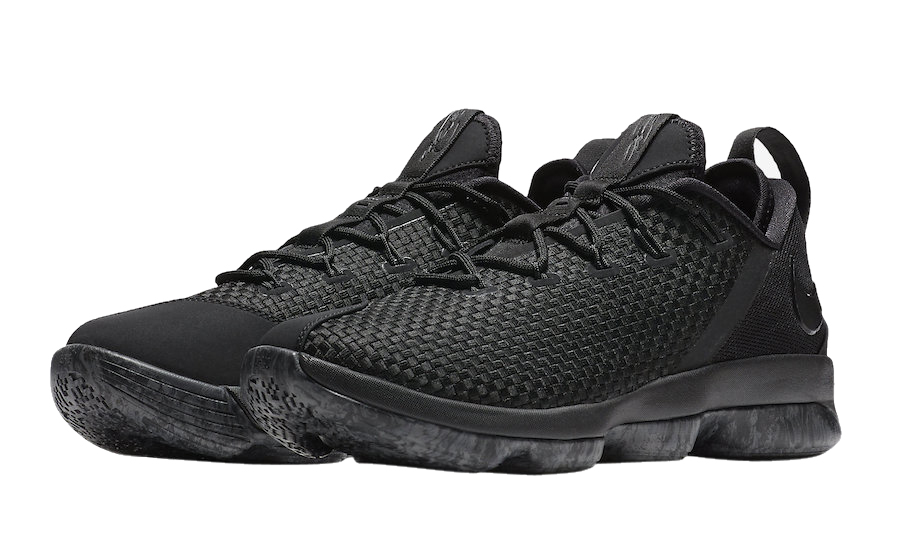 Nike LeBron 14 Low Triple Black