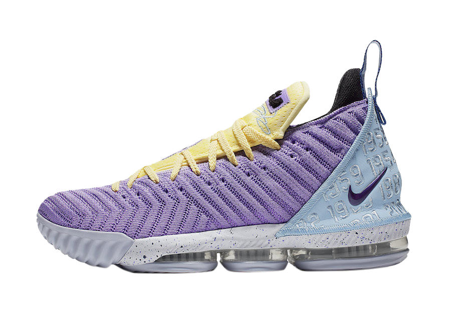 Nike LeBron 16 Lakers - May 2019 - CK4765-500 - KicksOnFire.com