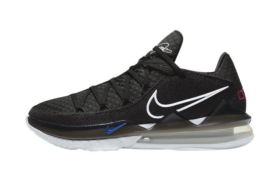 Nike LeBron 17 Low Black White