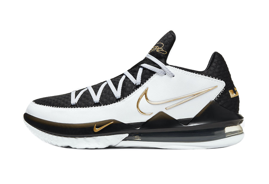 Nike LeBron 17 Low Metallic Gold