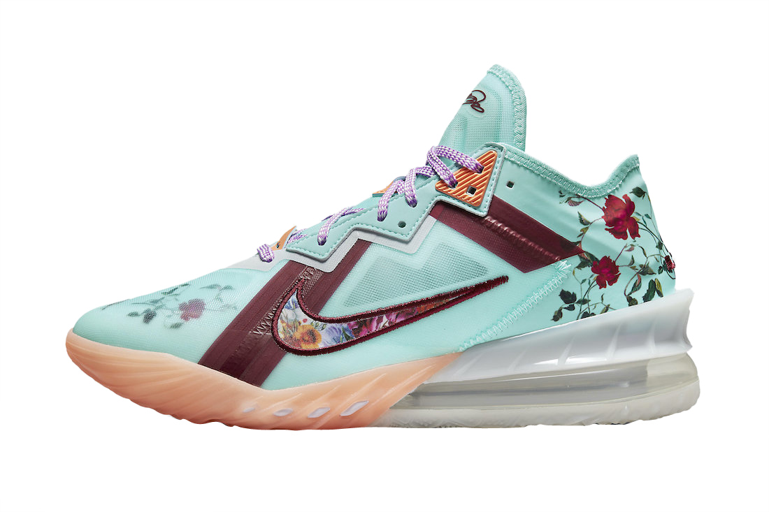 Nike LeBron 18 Low Floral