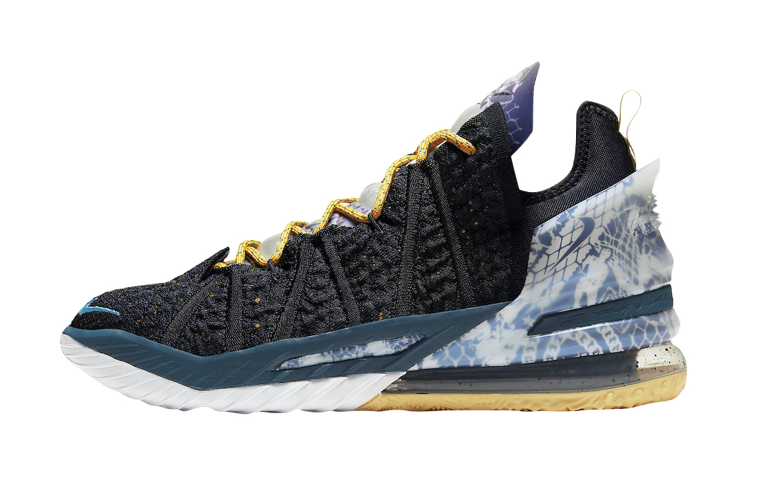 Nike Lebron 18 Los Angeles By Night Basketball Shoes DB8148