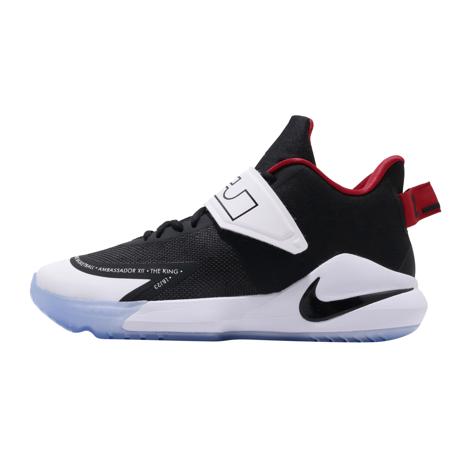 Nike LeBron Ambassador 12 Black University Red