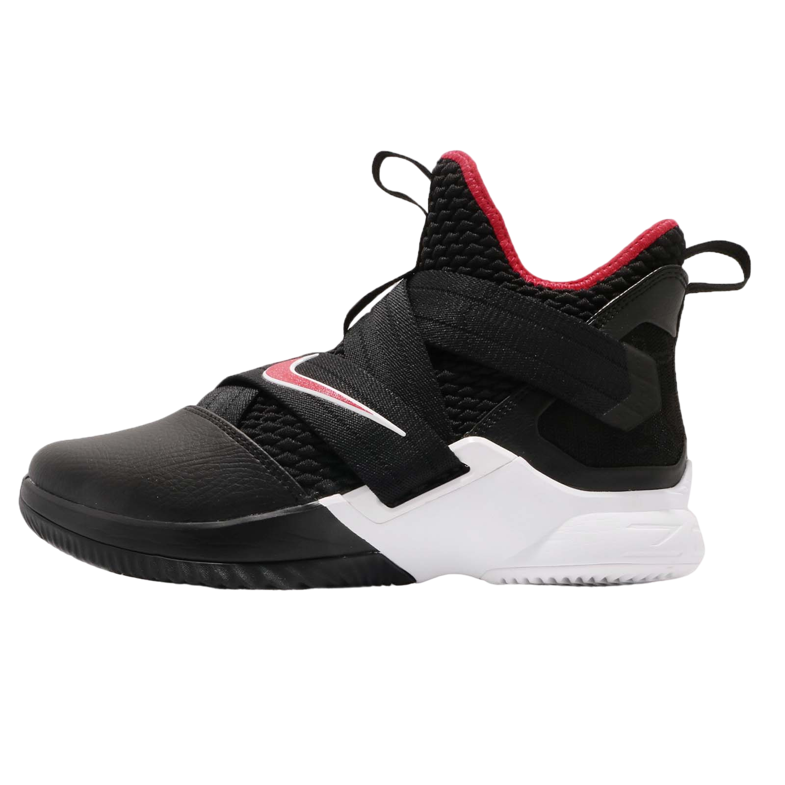 Red and black lebron soldier 12 on sale