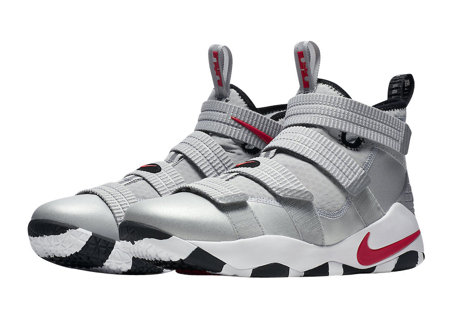 Nike LeBron Zoom Soldier 11 Silver Bullet