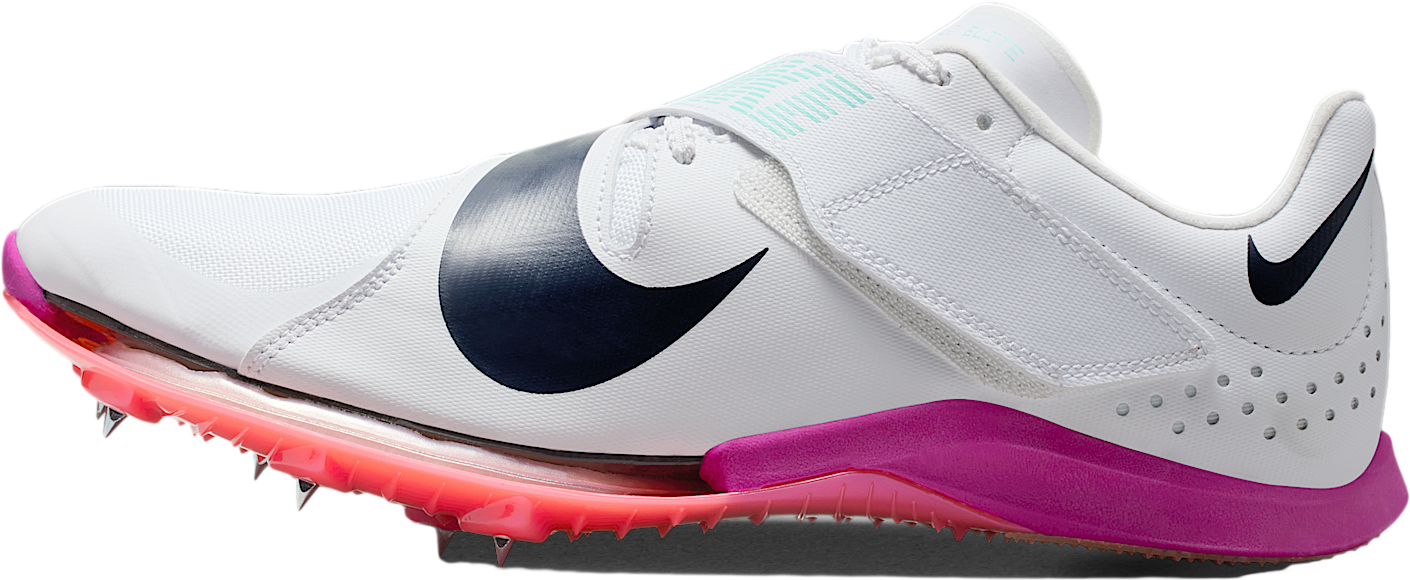 Nike Long Jump Elite White / Bright Crimson - Oct 2025