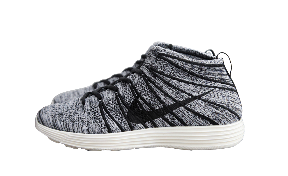 Nike Lunar Flyknit Chukka Black Black White Sail Sep 2013 554969002 KicksOnFire