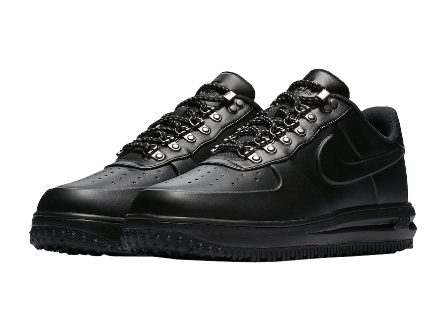 Nike Lunar Force 1 Duckboot Low Triple Black