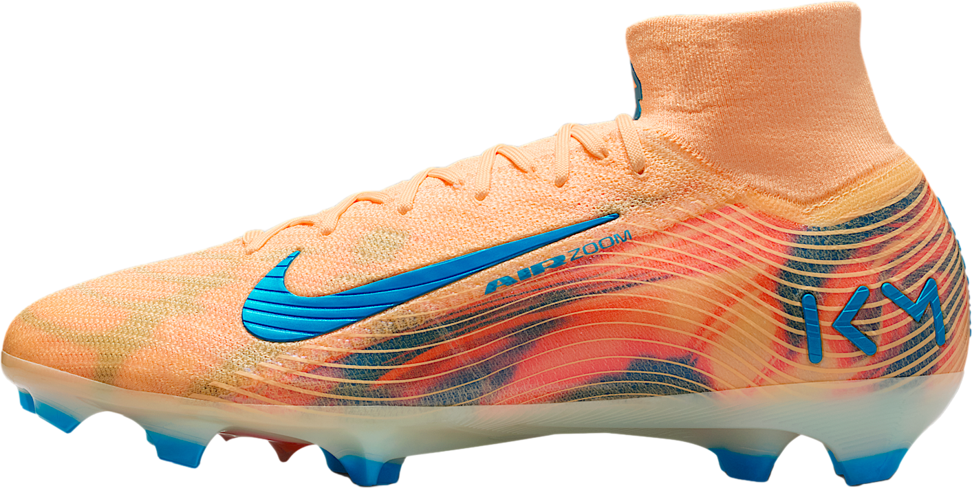 Nike Mercurial Superfly 10 Elite Kylian Mbappé High FG Melon Tint