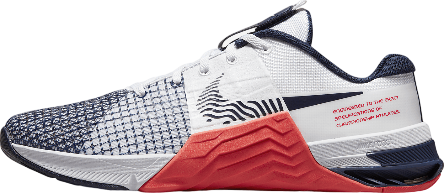 Nike Metcon 8 Obsidian Bright Crimson