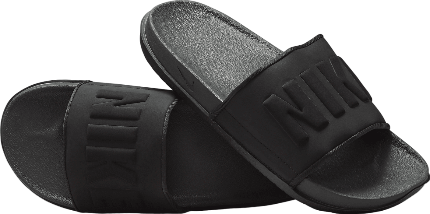 ★Nike★ Offcourt M Dark Grey White Black BQ4639001 BQ4639-0 Nike Offcourt Slide 'Dark Grey White' BQ4639-001