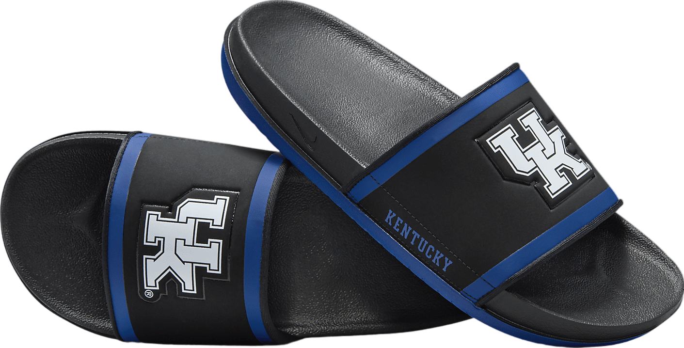 Nike Offcourt Slide (Kentucky) Black / Game Royal